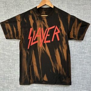 Slayer Bleach Tie Dye Tee